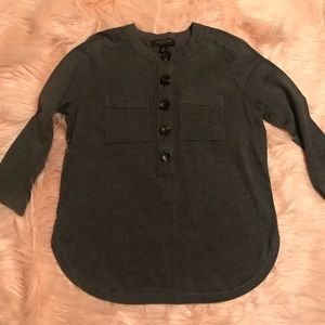 Ann Taylor Gray sweater